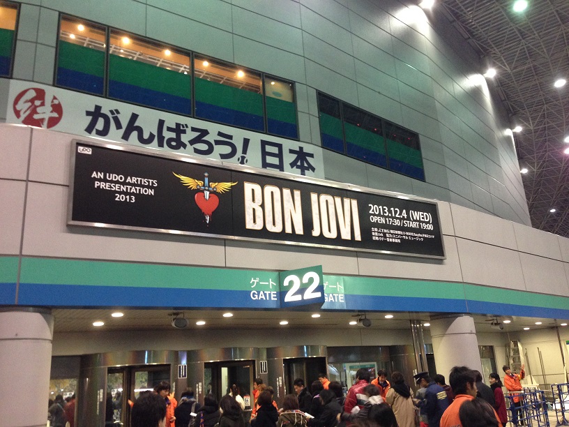 BON JOVI | 東京ドーム | 2013/12/04: セットリスト＆ライブレポート